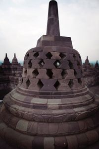 Low angle view of temple