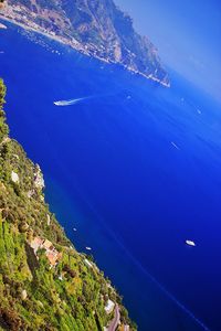 Aerial view of sea