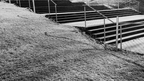 Shadow on steps