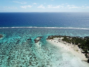 Moorea sky view 