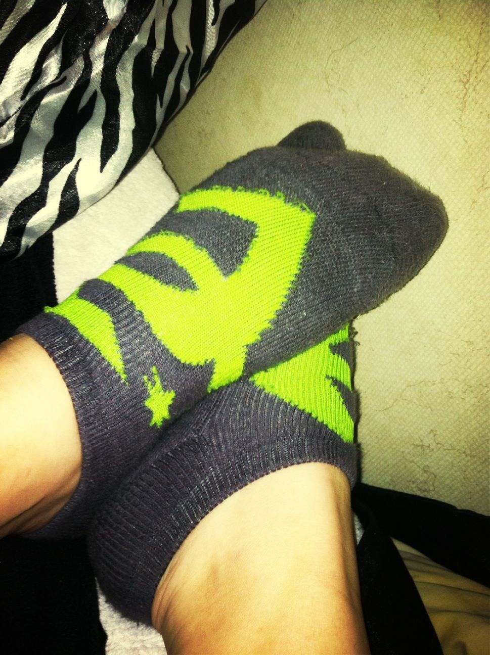 Chillin wit my socks on