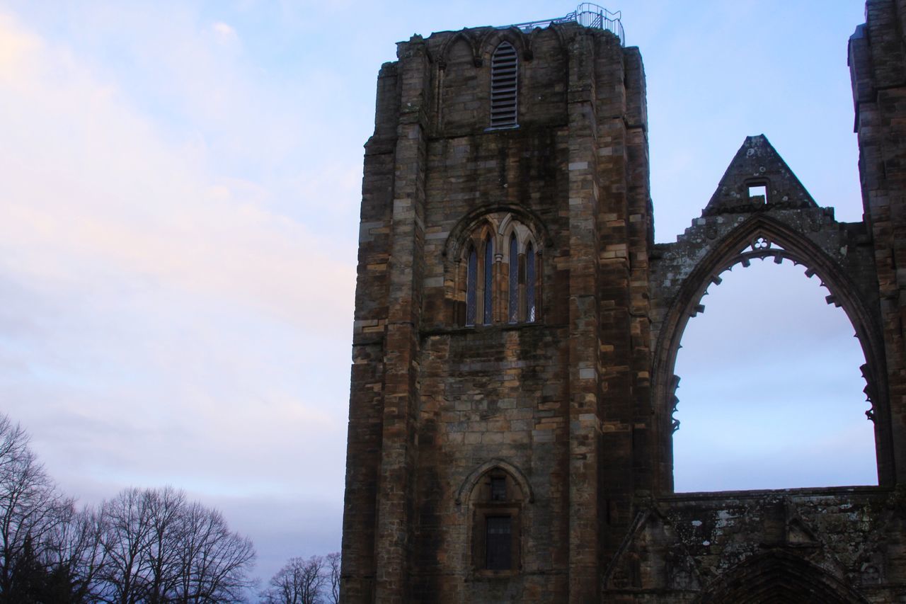 LOW ANGLE VIEW OF A CATHEDRAL