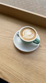 Cafe coffee latte art
