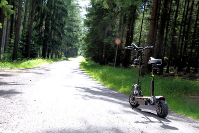 Car on road