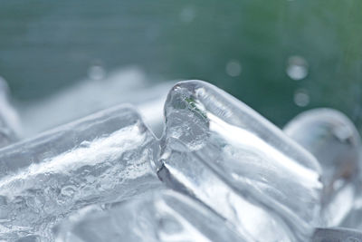 Ice tube for background