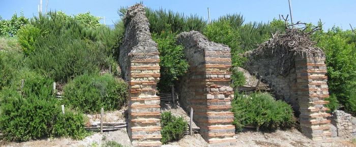 View of old building