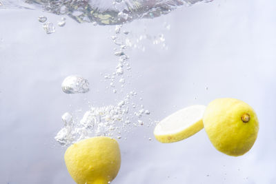 Close-up of lemon