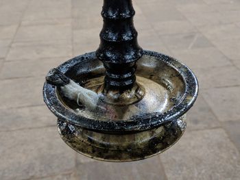 Close-up of water fountain