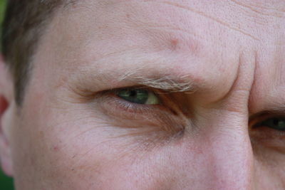 Close-up of mature man