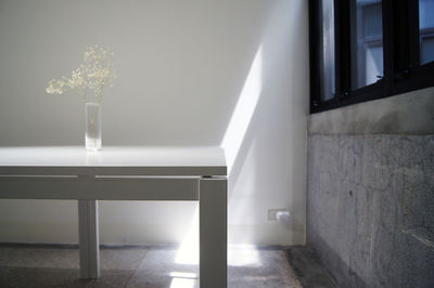 View of empty corridor