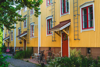 Built structures against building
