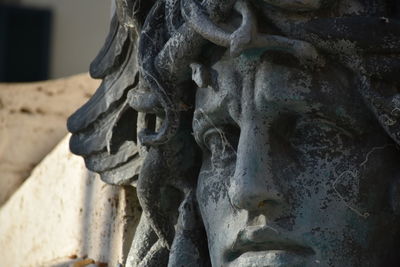 Close-up of buddha statue