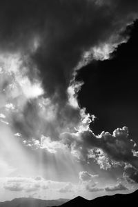 Low angle view of sky