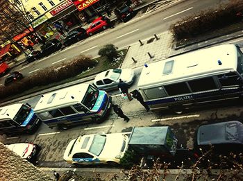Traffic on city street