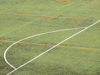 Full frame shot of soccer field