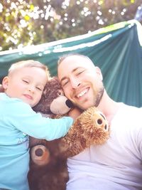 Portrait of a smiling boy