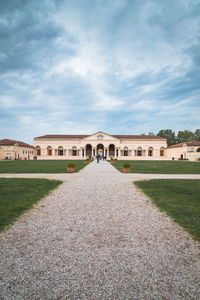 Te palace, palazzo te, historical and monumental building in mantua