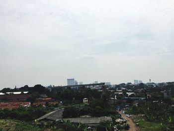 Cityscape against sky