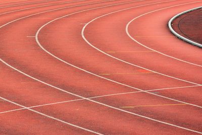 Full frame shot of sports track