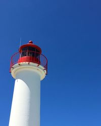 Lighthouse in a clear sky