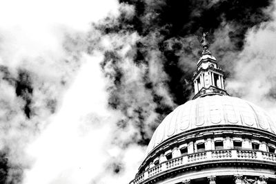 Low angle view of cathedral against sky