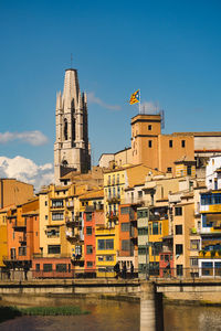 View of buildings at waterfront