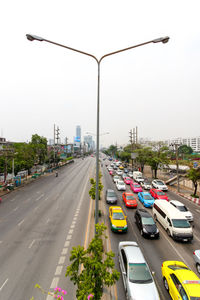 Traffic on city street