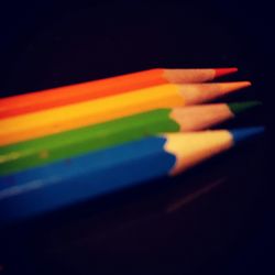 Close-up of multi colored objects