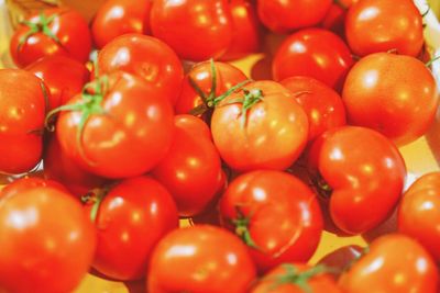 Full frame shot of tomatoes