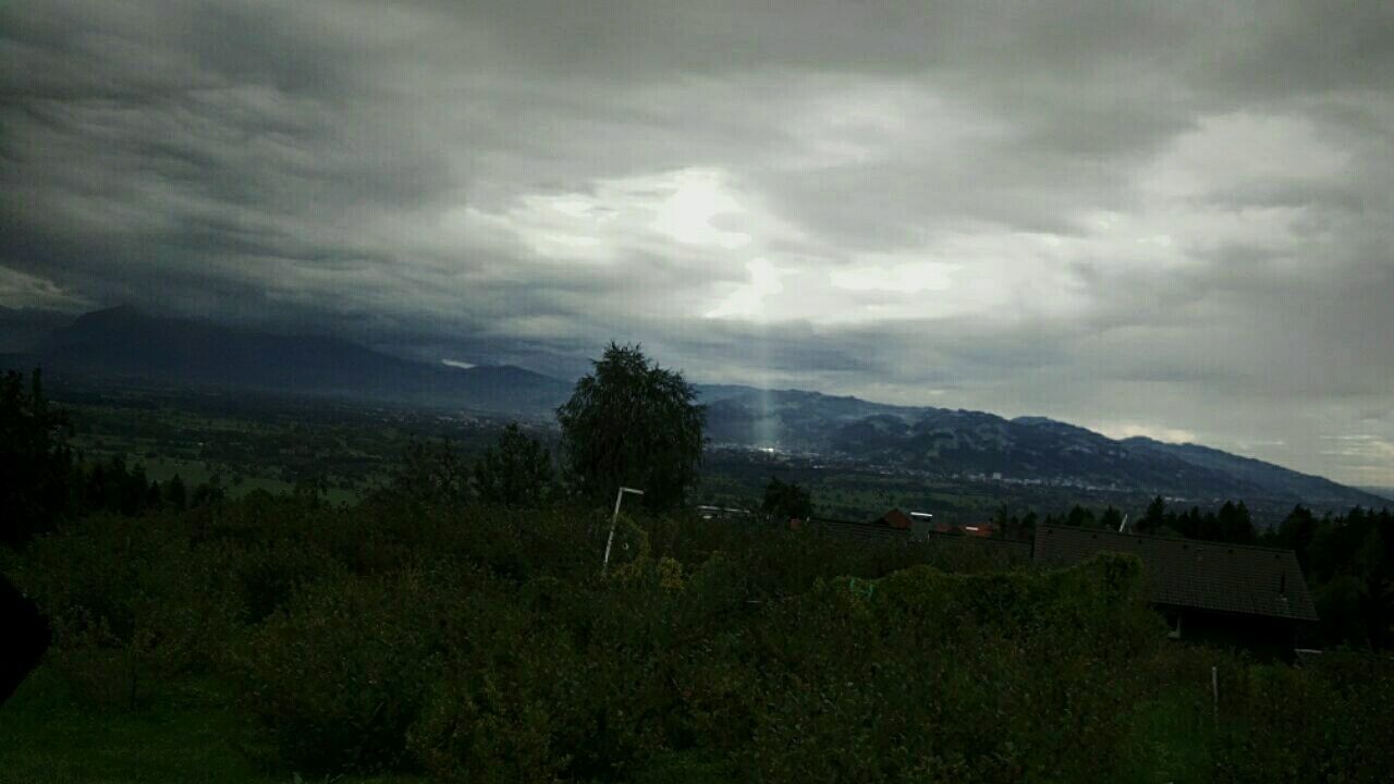 cloud - sky, sky, mountain, beauty in nature, scenics - nature, environment, plant, landscape, tree, nature, tranquil scene, no people, tranquility, land, non-urban scene, storm, overcast, mountain range, storm cloud, outdoors