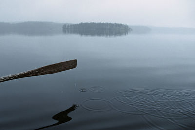 Scenic view of lake