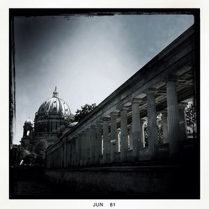 Low angle view of building against sky