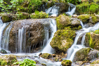 Waterfall in forest