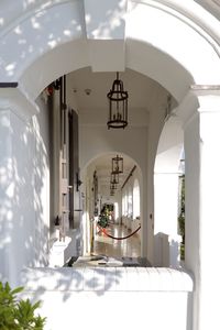 Interior of building