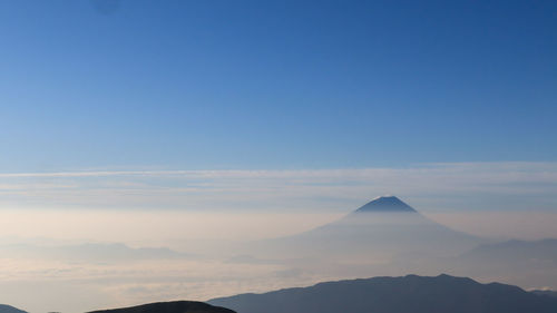 Fuji san from kitadake san