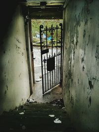 Corridor of building