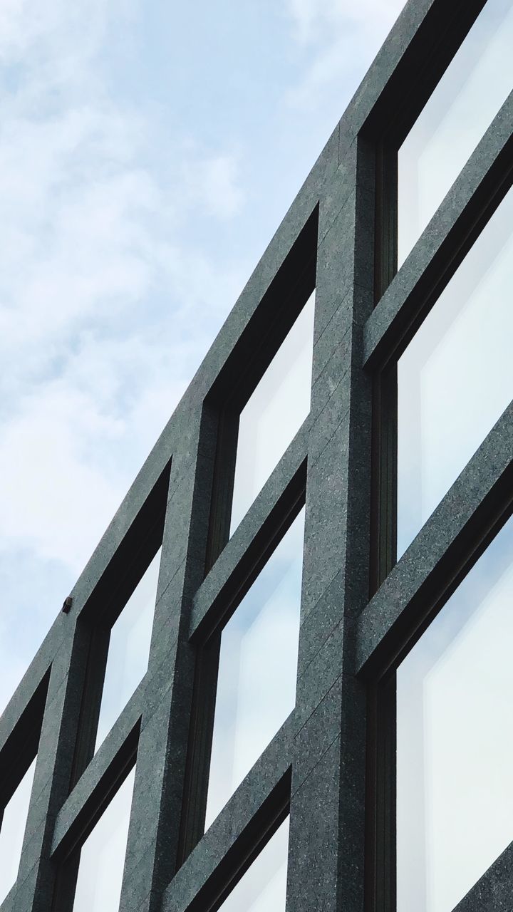 CLOSE-UP OF BRIDGE AGAINST SKY