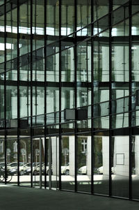 Interior of modern building