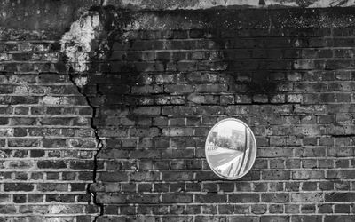 Close-up of brick wall