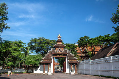 Exterior of building against sky