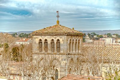 View of historic building against sky