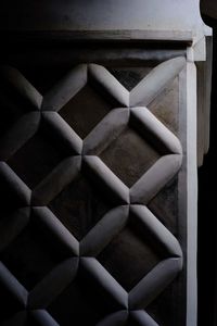 Full frame shot of patterned ceiling