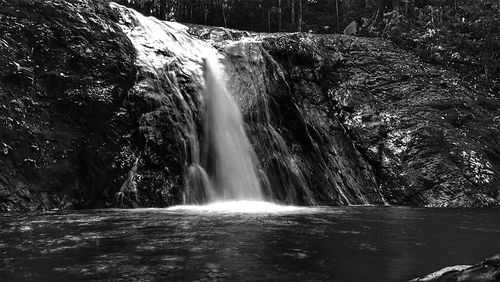 Waterfall in forest