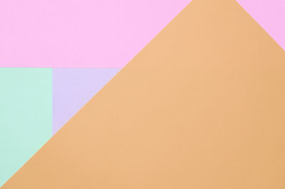 Full frame shot of multi colored paper against wall