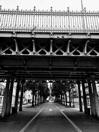 View of bridge in city