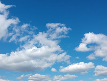 Low angle view of clouds in sky