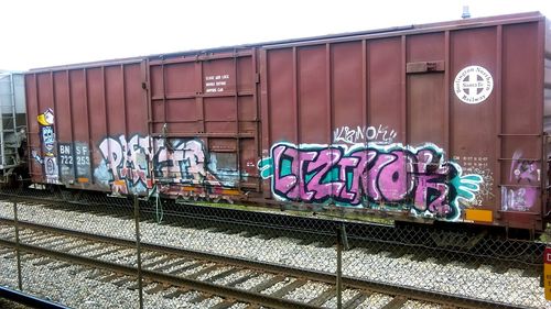 Graffiti on wall