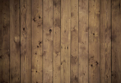 Full frame shot of wooden wall