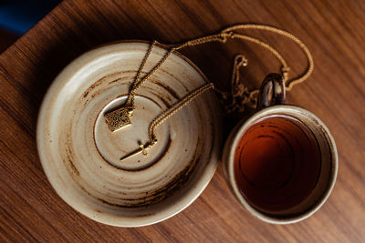Cup of tea Wood