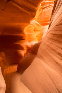 Rock formations in a desert